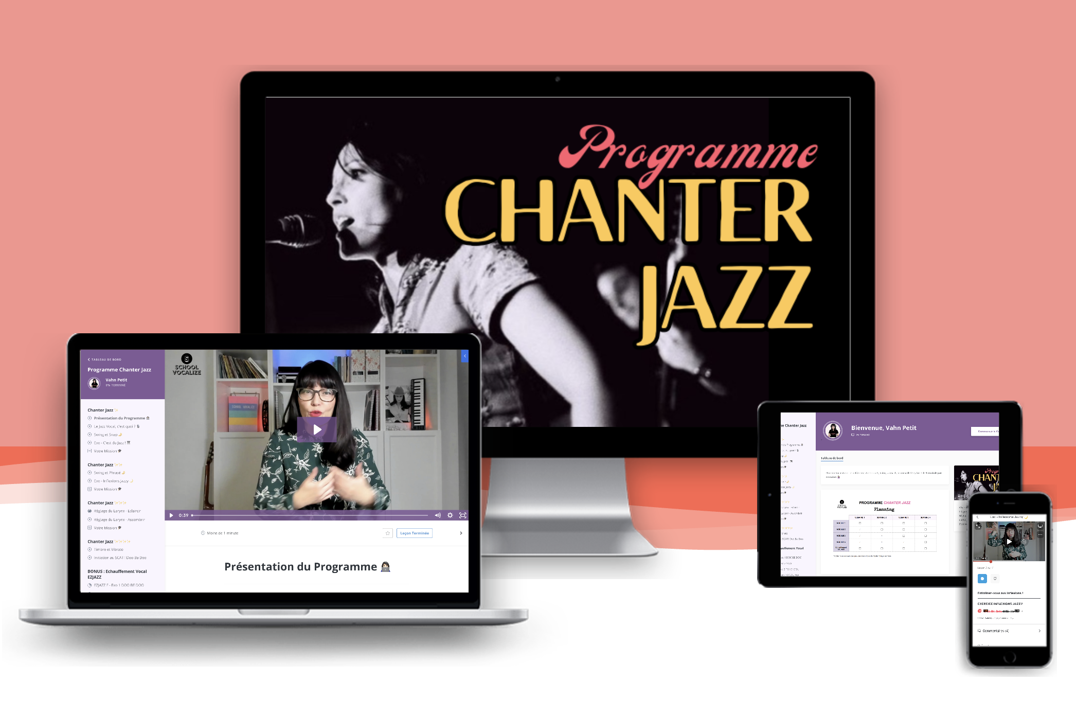cours de chant en ligne chanter jazz technique vocale